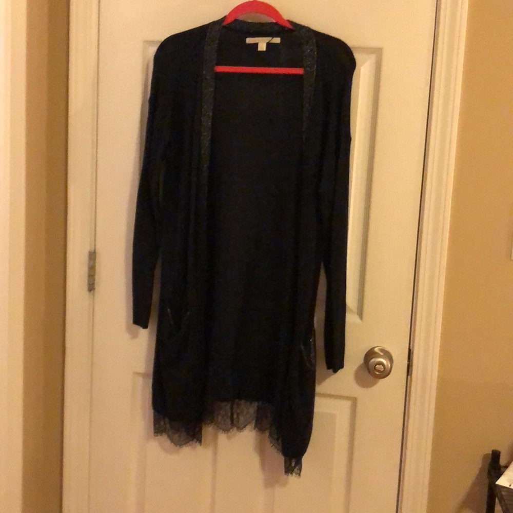 Lauren Conrad navy cardigan